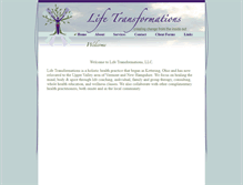 Tablet Screenshot of lifetransformationsgroup.com